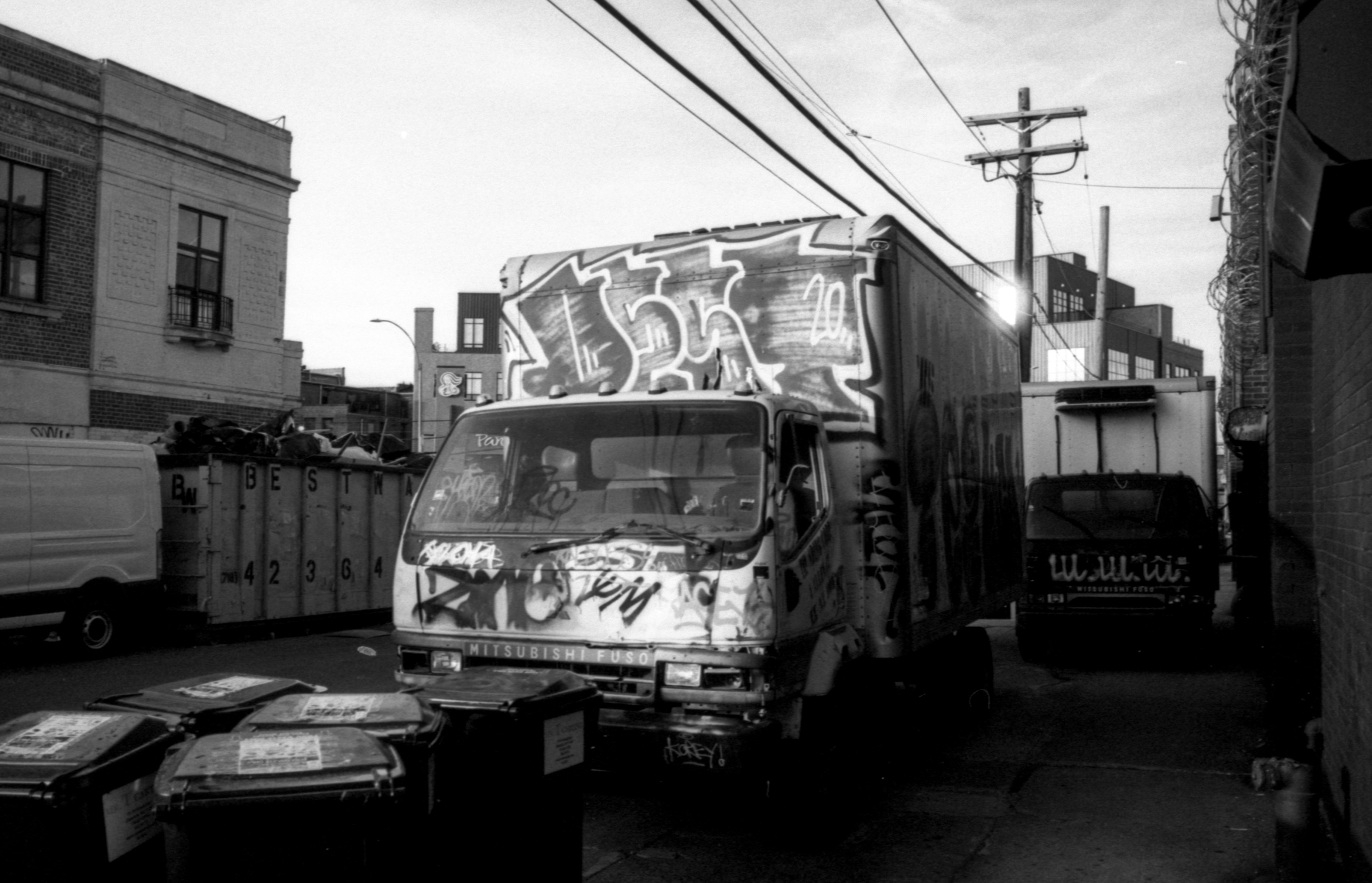 truck on pigeon street